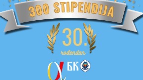 Godišnje 300 stipendija